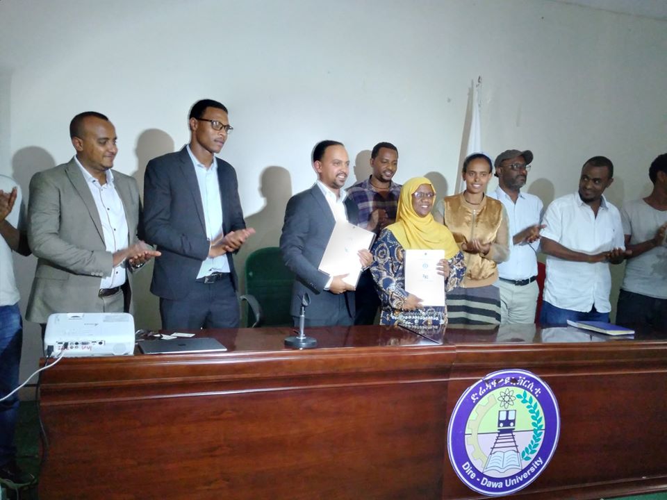 IE Networks signs a project contract worth 52 Million+ ETB with Dire Dawa University